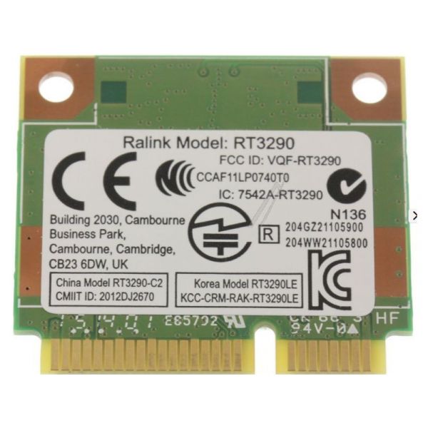 HP WLAN 802.11 BGN RL HMC 1x1 (690020-001)